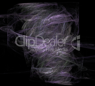 image of one Digital Fractal on Black Color image of one Digital Fractal on Black Color