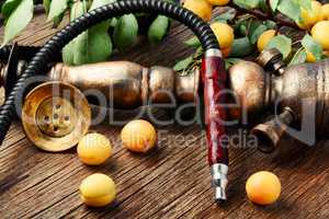 Eastern shisha with apricot