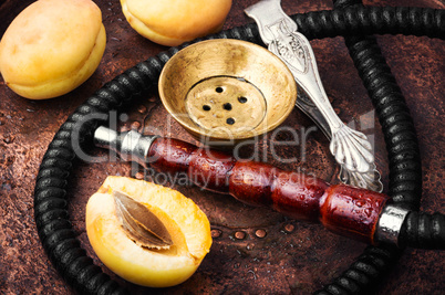 oriental shisha with apricot