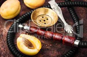 oriental shisha with apricot