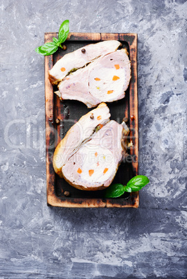 Baked ham pork