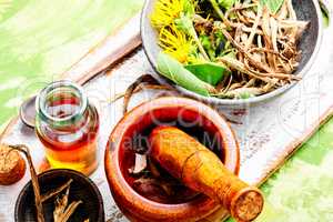 Root and tincture of elecampane