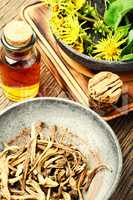 Root and tincture of elecampane