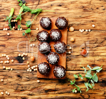Dietary sweets with chickpeas