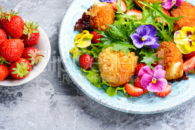 Colorful summer salad