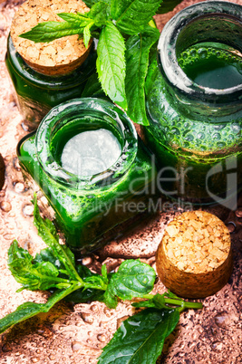 Natural mint essential oil