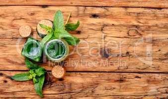 Natural mint essential oil