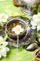 East tea jasmine flowers