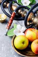 Hookah with apple