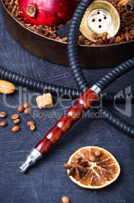 Asian tobacco hookah with coffee aroma