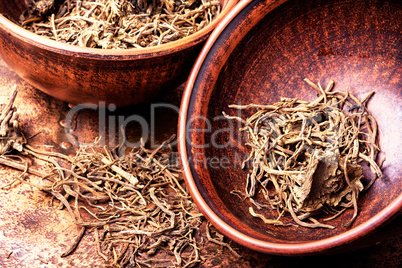 Roots and rhizomes Valerian officinalis