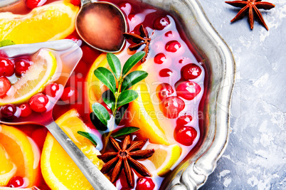 Christmas mulled wine