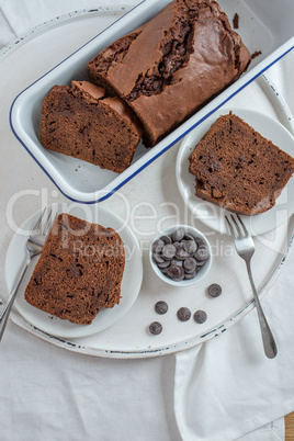 Schokoladen Bananen Brot Schokoladen Bananen Brot