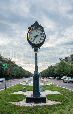 Clock in Bucharest