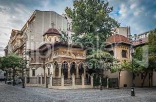 Old St Michael and Gabriel church in Bucharest, Romania