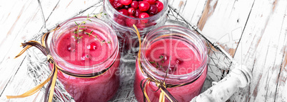 Berry Cranberry Smoothie