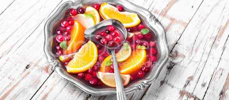 Punch drink sangria