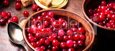 Fresh berries cranberries