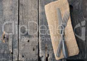 Flatware on a table