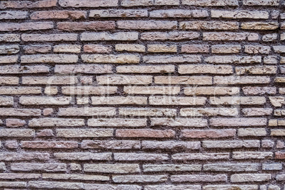 Shabby brick wall background texture.