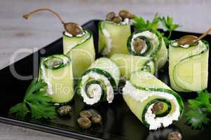 Cucumber rolls