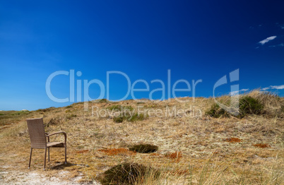 chair on the dunes