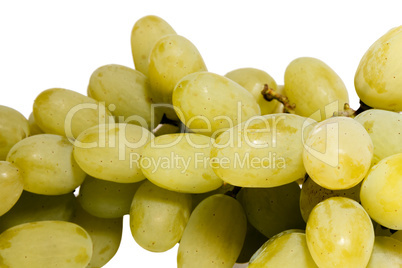 Bunch of white grapes