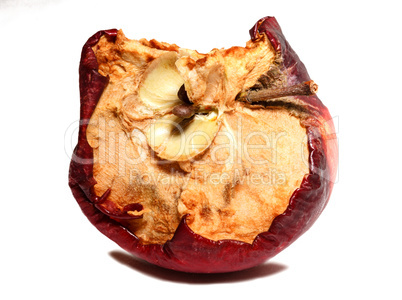 Dry red Apple