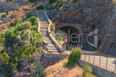 Viewing platform "Mirador de Ricardo Roca" at Estellencs