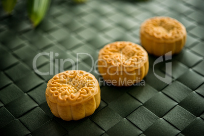 Traditional Mid-Autumn Festival Moon cakes