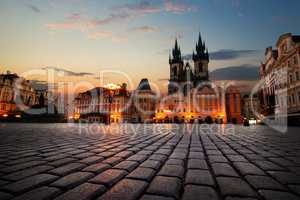 Old Town Square in Prague