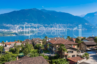 Village Vairano with view