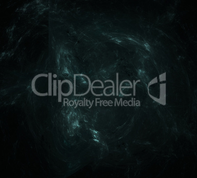 image of one Digital Fractal on Black Color
