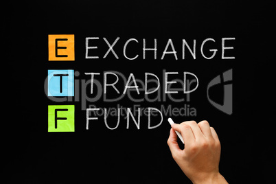 ETF - Exchange Traded Fund Concept