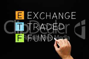 ETF - Exchange Traded Fund Concept