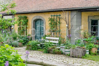 beautiful front garden