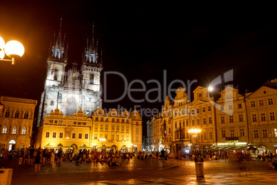 Old Town Square in Prague