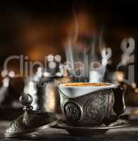 Coffee set in turkish style