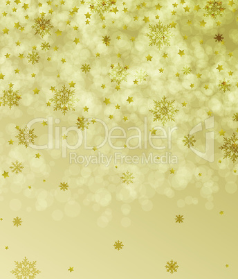 Christmas golden background