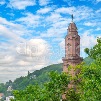 Church of the Holy Spirit in Heidelberg, Germany ,Europe.