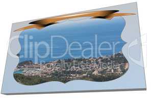 Postcard in 3D from Puerto de Soller
