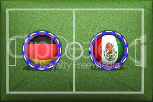 Football, World Cup 2018, Game Group F, Germany Mexico,