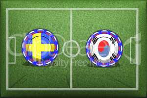 Football, World Cup 2018, Game Group F, Sweden - South Korea