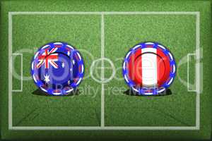 Football, World Cup 2018, Game Group C, Australia - Peru