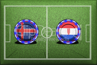 Football, World Cup 2018, Game Group D, Iceland - Croatia