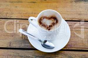 Coffee cup Latte art