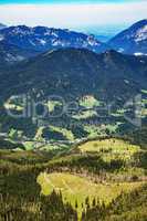 Watzmann massif in the Bavarian Alps near Berchtesgaden