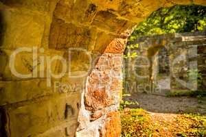 walls of a historic castle