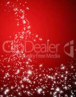 Red abstract Christmas background