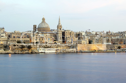 Panorama of Valletta, Malta